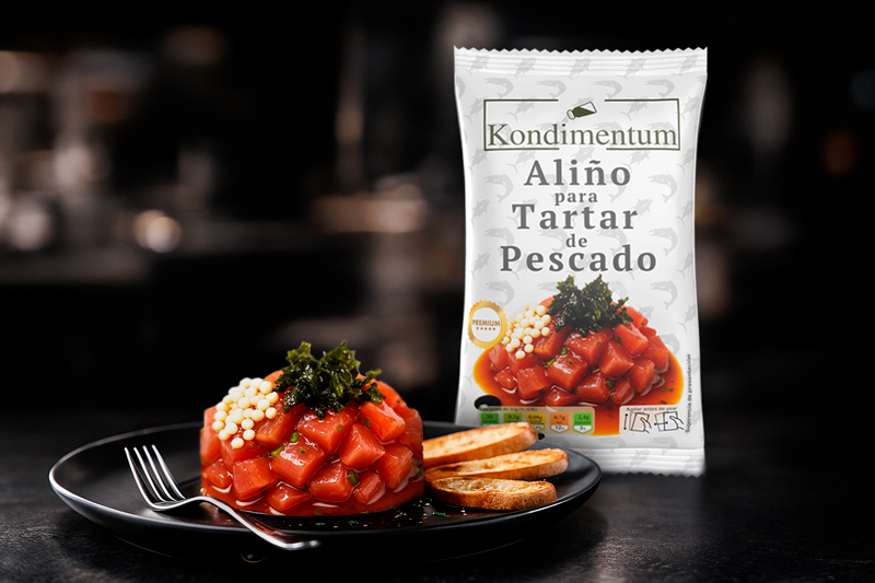 Aliño salas tartar de pescado hotelería